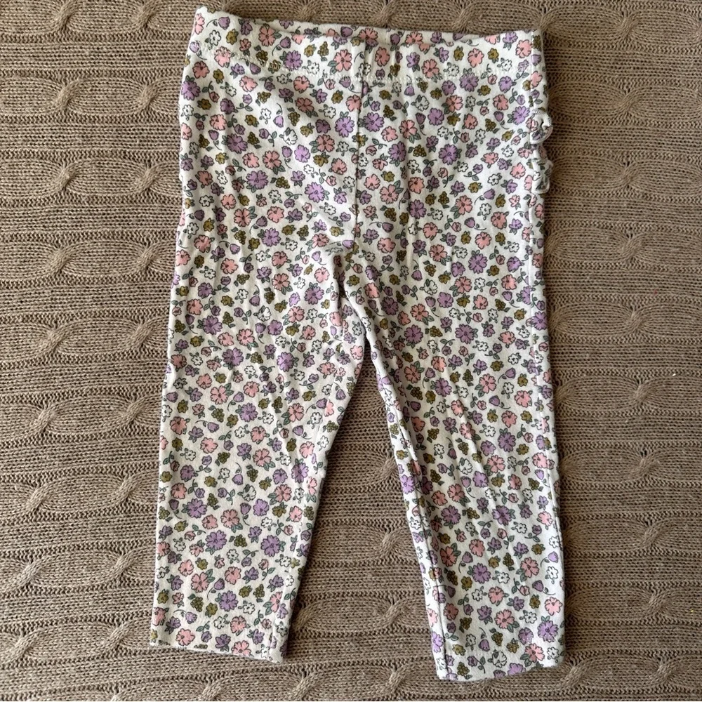 EUC Carter’s 3pc Baby Girl Mix’n’Match Bundle, Lilac Floral, 18 Months